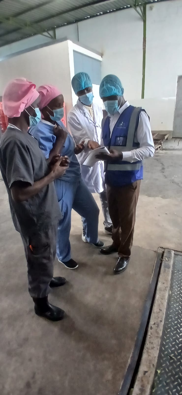 Walking through intake with Vert staff